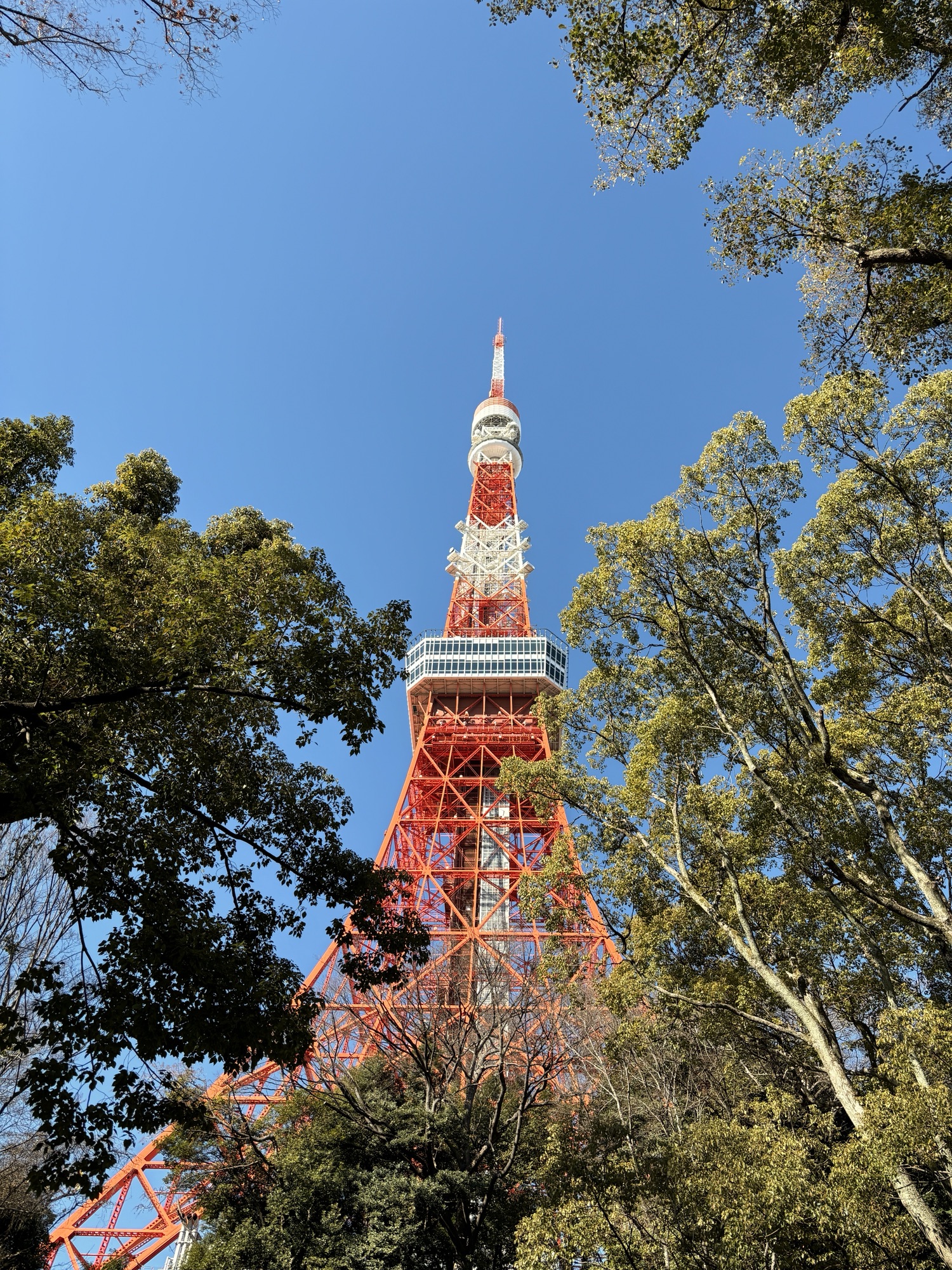 Der Eiffelturm in Farbe